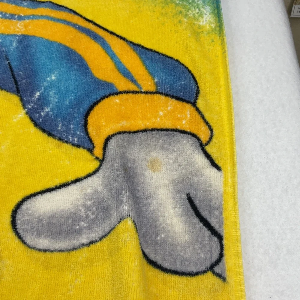 Chump Skater Beach Towel Y2K Skateboarding Surfer Raver Retro 100% Cotton Rare
